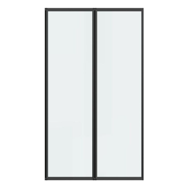 Mampara Ajustable 135-150 CM Marco NEGRO